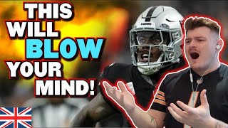 Unbelievably Crazy NFL Anomalies BRITISH Reaction [upl. by Akeylah]