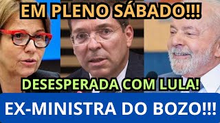 SÁBADO TEREZA CRISTINA SURTA COM ACORDO DO MERCOSUL MENTE SOBRE LULA MAS LEVA LAPADA ÉPICA [upl. by Greenlee]