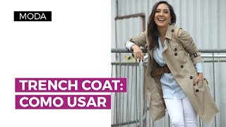 Trench Coat o que é e como usar  CAMILA GAIO [upl. by Cosetta]