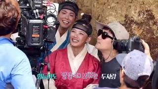 Park Bo Gum x Kim Yoo Jung  Behind the scenes Ep110  Moonlight Drawn By Clouds [upl. by Barrus]