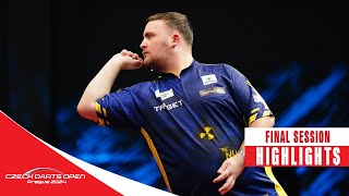 RECORDS BROKEN CHAMP CROWNED 🤯🏆  Final Session Highlights  2024 Gambrinus Czech Darts Open [upl. by Feingold]