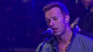 Coldplay  The Scientist Live on Letterman [upl. by Lon471]