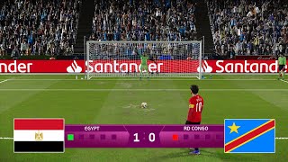 EGYPT vs RD CONGO  Penalty Shootout  18 Final CAF African Cup Of Nations [upl. by Khalin]