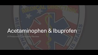 Acetaminophen amp Ibuprofen [upl. by Naeloj988]