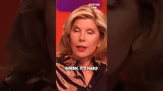 HOW Michael Sheen and Christine Baranski MET michaelsheen christinebaranski interview [upl. by Amend]