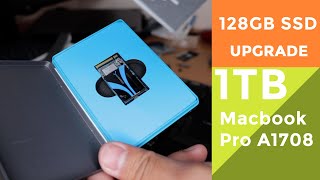 How to Upgrade Macbook Pro A1708 to 1TB SSD [upl. by Rima]