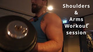 Shoulders amp arms workout [upl. by Bartolome]