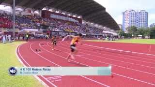 Singapore Sports School dominates in track and field championships [upl. by Harihat]