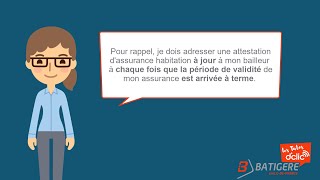 Tuto dclic  comment mettre à jour mon attestation dassurance habitation [upl. by Caputto]