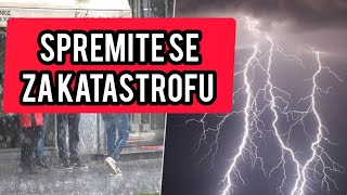 Srbijo spremi se za KATASTROFU Ugasite SVE uredjaje Stize JEZIVO NEVREME vreme [upl. by Reichert]