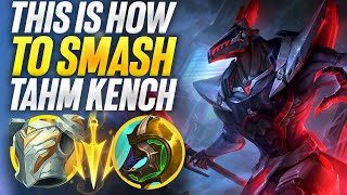 How to SMASH Tahm Kench toplane as Nasus S13  Carnarius  League of Legends [upl. by Haleigh176]