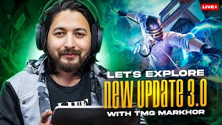 NEW UPDATE 30  SHADOW FORCE  TMG MARKHOR  PUBG Live Stream [upl. by Richmond464]