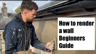 How to render a wall BEGINNERS GUIDE render renderinb [upl. by Millman840]