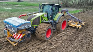 Semis dorge de printemps en condition difficile 🚜🚜 [upl. by Ltsyrk]