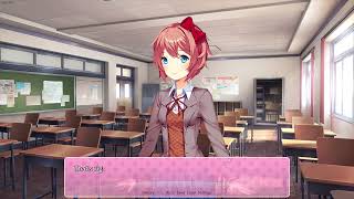 playing ddlc on my birthday until i get bored part 2 ddlc dokidokiliteratureclubgameplay [upl. by Odel]