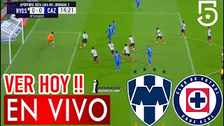 MONTERREY VS CRUZ AZUL EN VIVO Donde Ver A que Hora Juega Monterrey vs Cruz Azul Partido J2 TUDN [upl. by Baudelaire241]