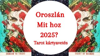 Mit hoz 2025 Általános tarot kártyavetés oroszlán horoszkóp jegy részére [upl. by Mackie315]