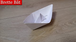 Hvordan lage et skip av papir veldig enkelt Hvordan lage en båt med papir origami lage ting av papir [upl. by Imelida950]