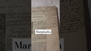 Marginalia in a Cicero book from 1554 [upl. by Gnov]