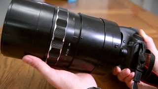 Weird lens reviews MTO 1000A 1100mm f105 mirror lens with samples [upl. by Hillel266]