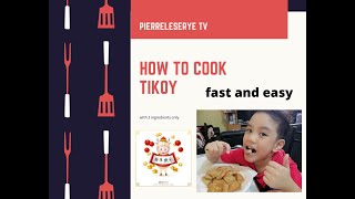 How to cook Tikoy with 3 ingredients only  fast and easy  Tikoy recipe [upl. by Oyr801]