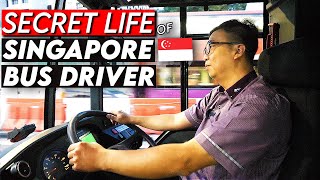 Day in the Life of a Singapore Bus Captain [upl. by Walsh232]