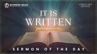 It Is Written  Lords Day Sermon  12th May 2024  Deacon Martin Obono [upl. by Sikras]