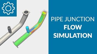 Pipe Junction Flow Simulation [upl. by Aamsa]