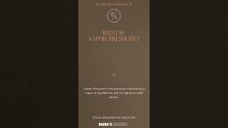 What is Vapor Pressure Diarasacademy [upl. by Athalee]