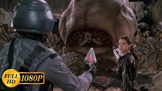 Johnny Rico Saves Denise Richards from the Arachnid Ringleader  Starship Troopers 1997 [upl. by Velda205]