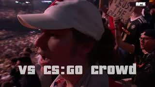 Valorant crowd vs CSGO crowd [upl. by Slack426]