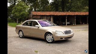 MercedesBenz W220 S600 Lang  36000km Orig Paint 2001 Travertin Beige  Oldenzaal Classics [upl. by Itin960]