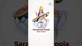 When is Saraswati Pooja 2024 Date  shorts shortsvideo ytshorts viralvideo [upl. by Welby]