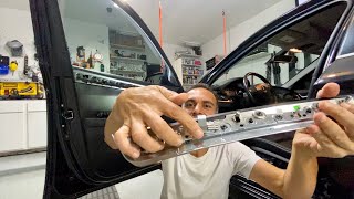 BMW 5 Series Door Panel Handle Replacement  THIS INDIAN [upl. by Irot]