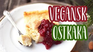 Vegansk Ostkaka  Svensk ostkaka till julen [upl. by Isej]