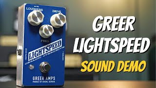 The Best quotAlwaysOnquot Pedal  Greer Amps Lightspeed  Pedal Demo [upl. by Elroy]