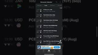 Learn to trade  economic calendar [upl. by Namlaz]