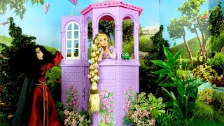 Barbie Rapunzel Bedroom Morning Routine  Cruise Ship with Elsa amp Anna [upl. by Egarton465]