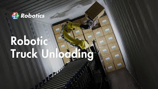 RockyOne  Robotic Automated Truck and Container Unloading [upl. by Brause]