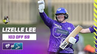 Lizelle Lee Becomes First Player To Hit BacktoBack WBBL Centuries  WBBL10 [upl. by Jud]