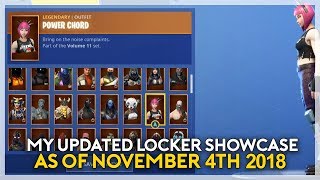 My Updated Fortnite Locker Fortnite Battle Royale [upl. by Claudia]