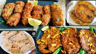 shaadi wali crispy basa fish fry lahsuni surmai fish masala [upl. by Doone]