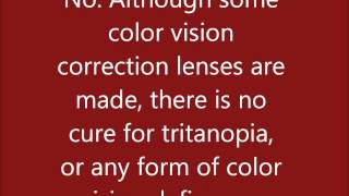 Information About Tritanopia [upl. by Hanfurd]