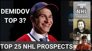 Top 25 NHLAffiliated Prospects  2024 Offseason Edition [upl. by Feeney182]