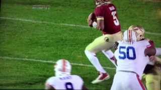 Jamies Winston Game Winning Drive in BCS National Championship Vs Auburn 2014 [upl. by Aelanna]