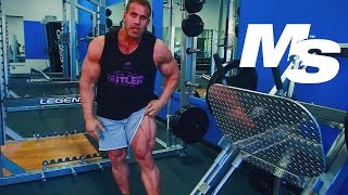 Jay Cutlers Training Tips How To Do A Leg Press Correctly [upl. by Ronny407]