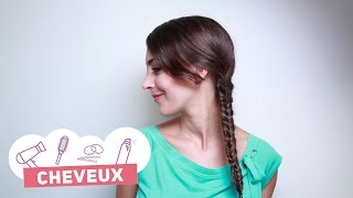 Tuto coiffure  La tresse épi de blé [upl. by Corel]