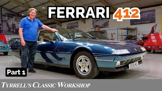 Ferrari 412 The Legacy of a Classic  Tyrrells Classic Workshop [upl. by Arec]