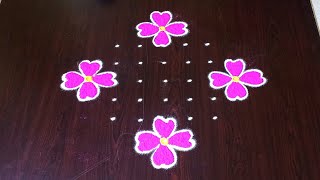 9×1dots beautiful sankranti chukkala muggulu🌷easy sankranti rangoliPongal kolams🌷Rang Kaa Rangoli [upl. by Etiuqal]