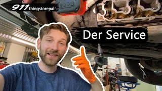 Ventilspiel prüfen – How to InspektionService  911thingstorepair Porsche 911 Targa GModell  diy [upl. by Esirec]